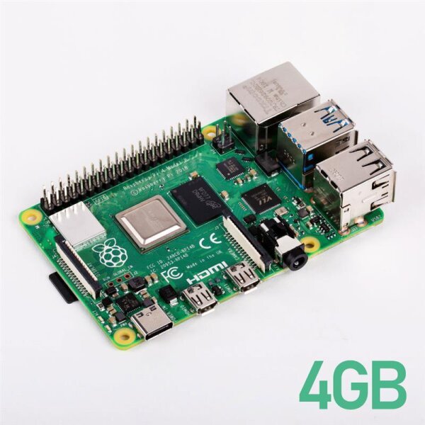 30 x Raspberry Pi 4 4GB inkl. 5V 3A Netzteil + 16GB Speicherkarte