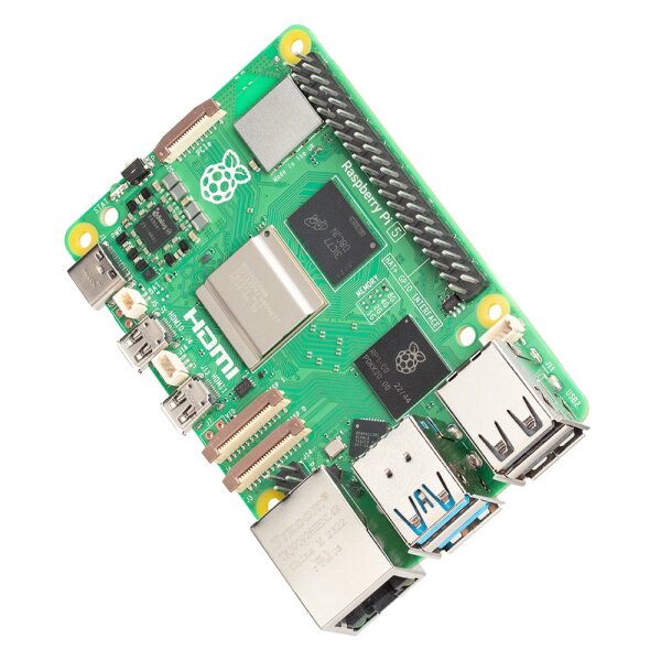 Raspberry Pi 5 1GB - Offizielles Rot-Weiß Gehäuse Kit